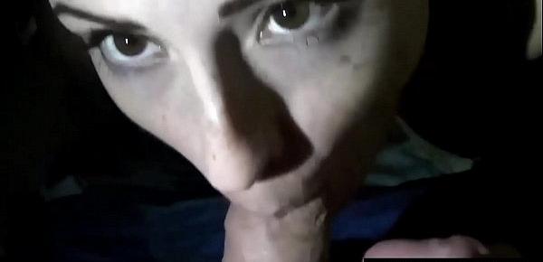  Amateur BlowJob By Freckly Its Cleo Out Of Her Car Window!